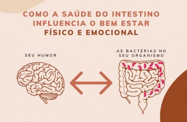 Como a saúde do intestino influencia o bem-estar físico e emocional